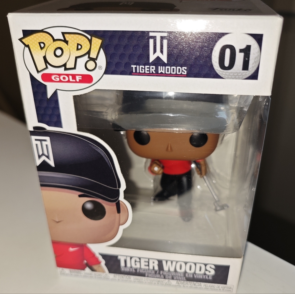 PGA Golf ⛳️ Tour Tiger Woods Funko Pop #01